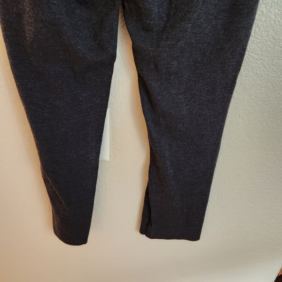 Everlane Gray Ponte Pull on Side Zip Skinny Ankle Pants Size 6 - Picture 12 of 14